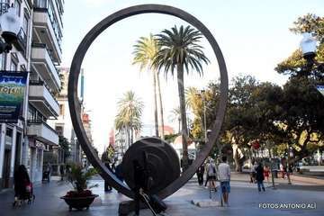 Telde se suma a la manifestación por la Igualdad (Foto Antonio Alí y TA)